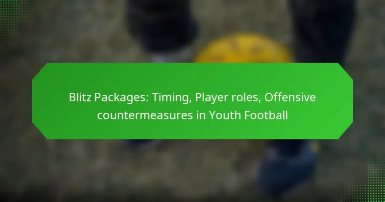 Blitz Packages: Timing, Player roles, Offensive countermeasures in Youth Football